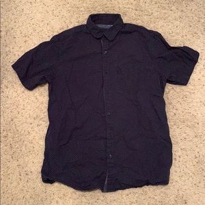 Button down short sleeve shirt